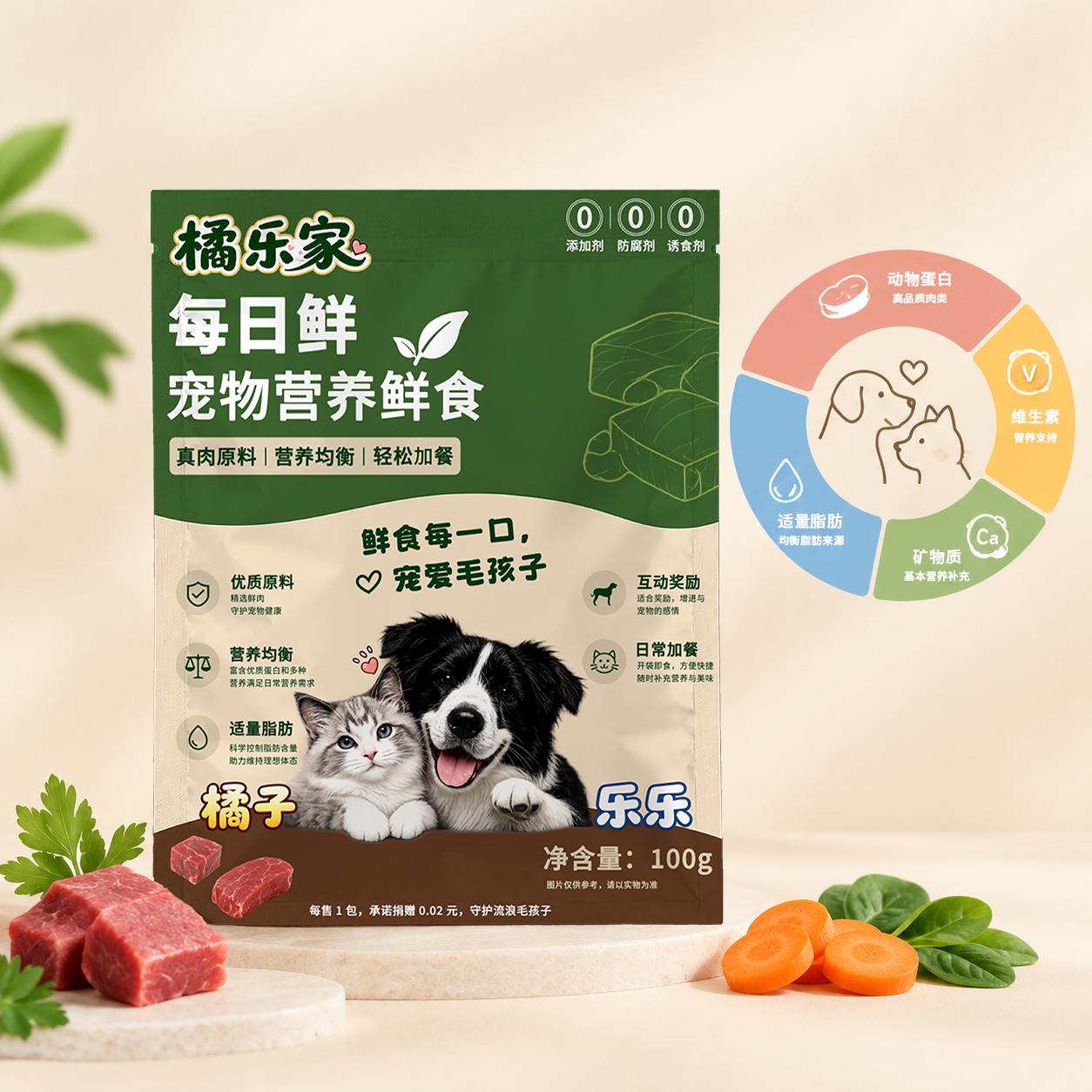 猫狗通用丸子